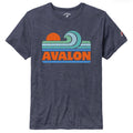 Mens Avalon Essentials New Wave - Heather Lib Navy