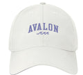 Avalon “Small” Cool Fit Wave Hat White w/lavendar