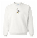 Kids Avalon Seagull Crew - White