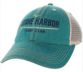 Kids Stone Harbor Trucker Aqua Surfboard Hat