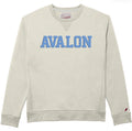 Mens Avalon College Block 1991 Crew - Oatmeal
