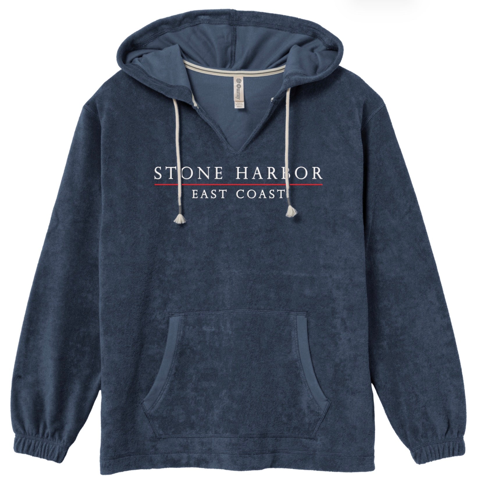 Womens Stone Harbor Bonfire Hood - Washed Denim