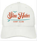 Mid Pro SnapBack Stone Harbor Surf Club white