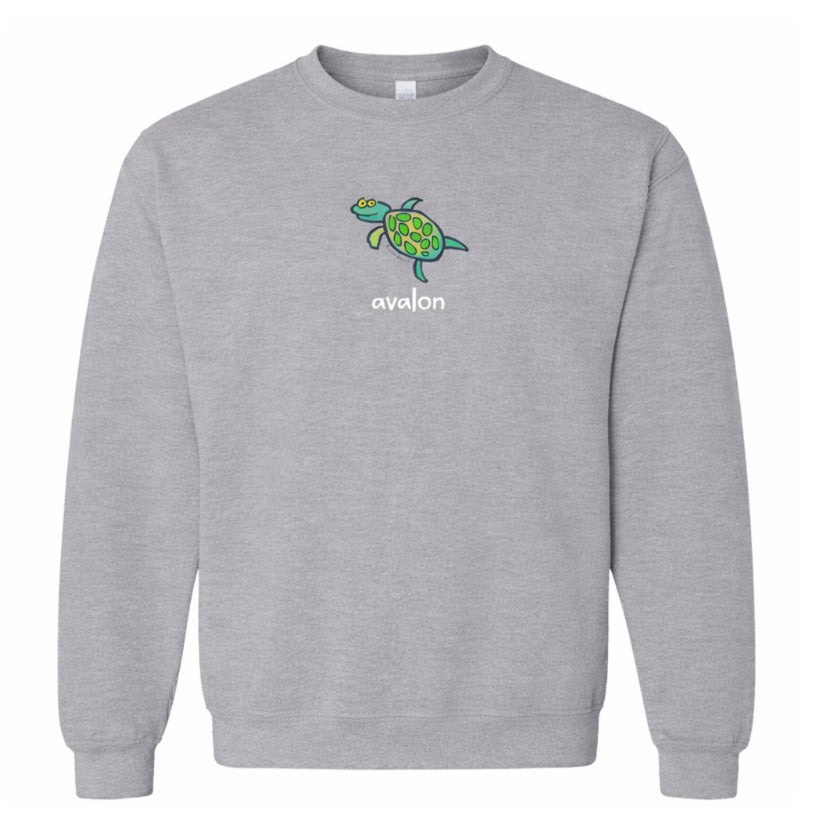 Kids Avalon Turtle Crew - Sport Grey