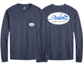 Mens Avalon Vintage Sign Long Tee - Spring Navy