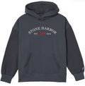 Womens Stone Harbor Reverse Fleece Lobster Hood - Spring Navy
