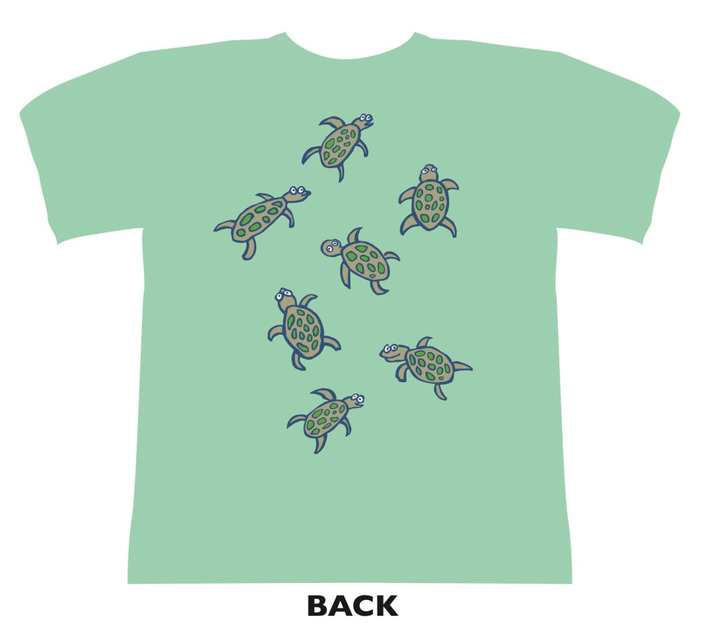 Stone Harbor Kids Turtle Tee Island Reef (design on back too)