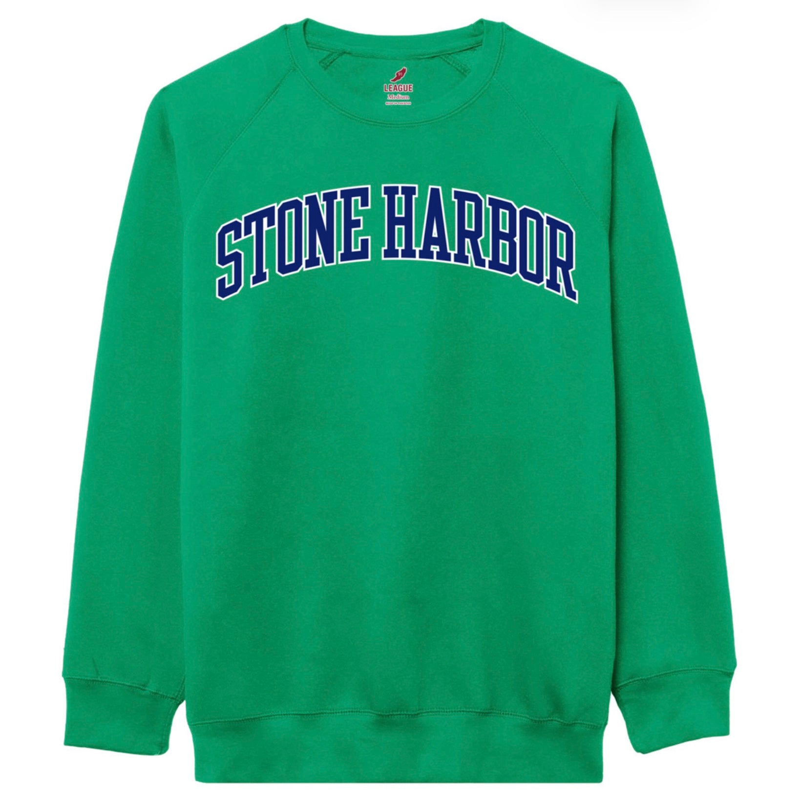 Mens Stone Harbor Sweatshirt - True Kelly Green