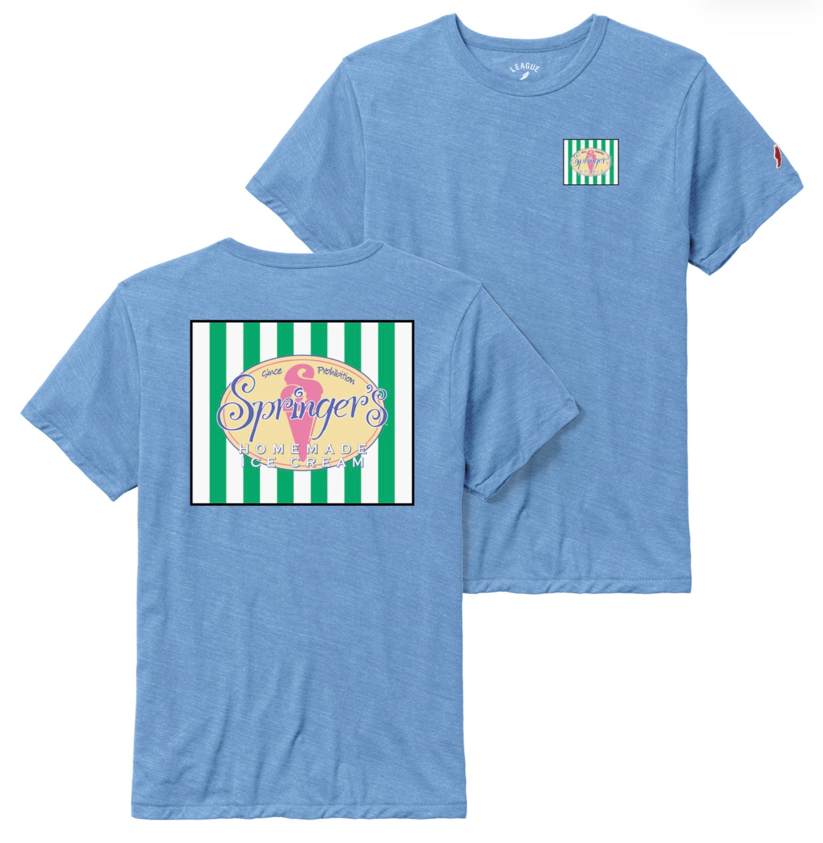 Mens Springer’s Tee - Power Blue