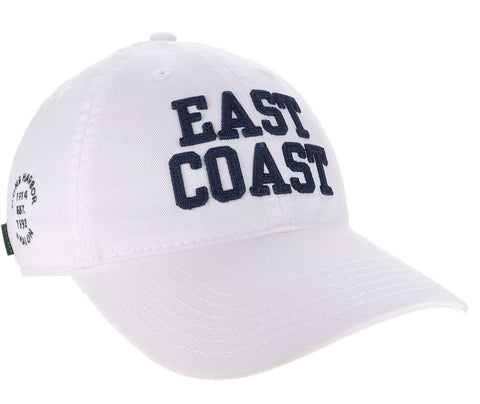 East Coast hat white (Stone Harbor est Avalon on side)
