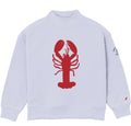 Youth Lobster Diana Mock Neck - Cashmere Blue (Avalon Stone Harbor on left sleeve)
