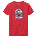Kids Seagull Surf's Up Tee - Heather True Red