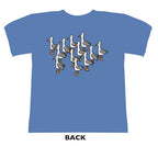 Avalon Kids Seagull Tee Flo Blue (design on back too)