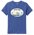 Mens Avalon Coastal Heritage Tee - Heather Bay Blue