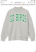 Womens Go Birds Diana Mock Neck - Steel Grey