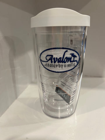 Tervis Avalon Welocome 24 ounce Tumbler with white lid