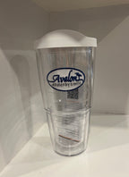Tervis Avalon Welcome 16 ounce Tumbler with white lid