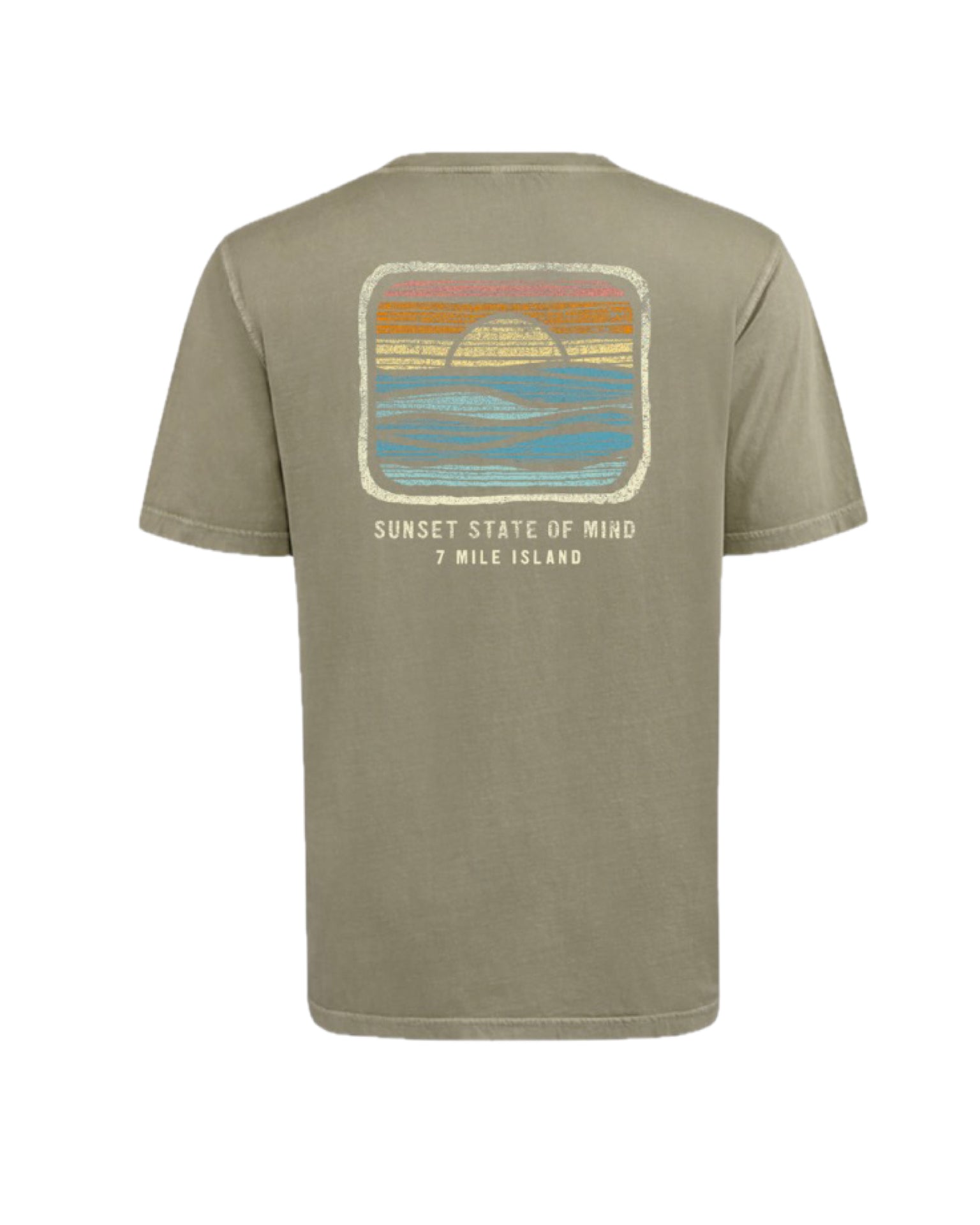 7 Mile Island Sunset State of Mind -Sage