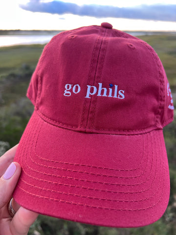 go phils hat (Stone Harbor est Avalon on side)
