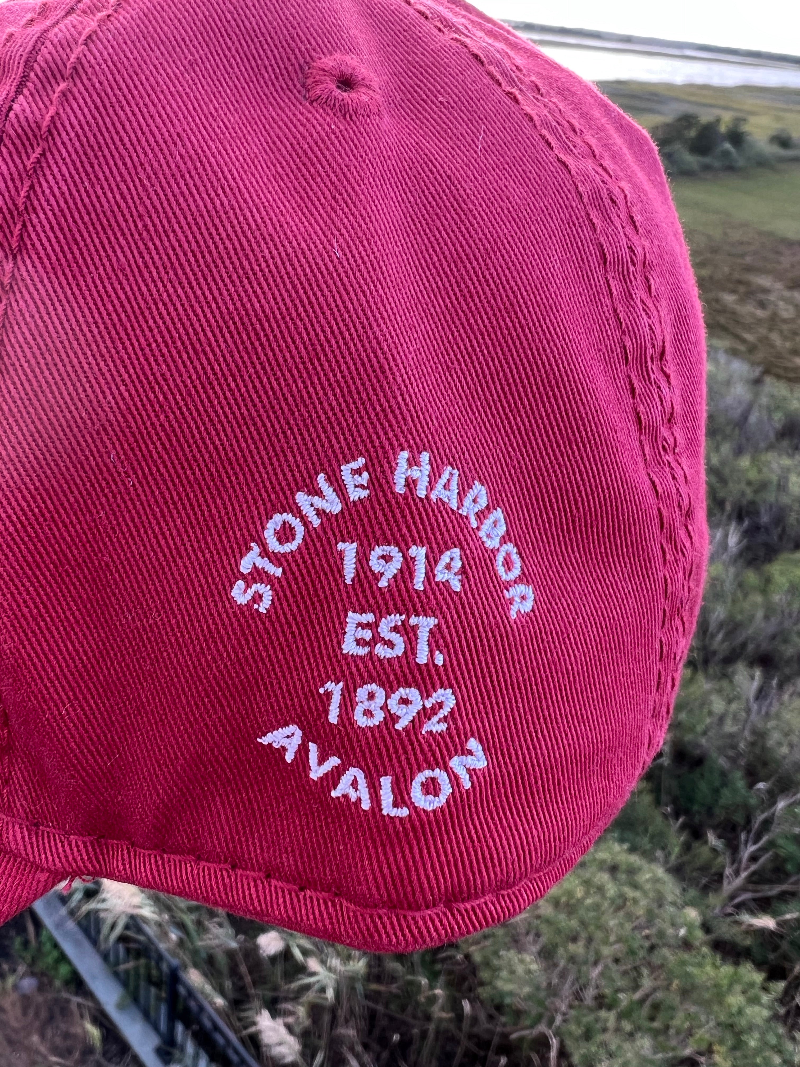go phils hat (Stone Harbor est Avalon on side)
