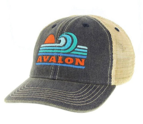 Kids Avalon Trucker Wave Hat