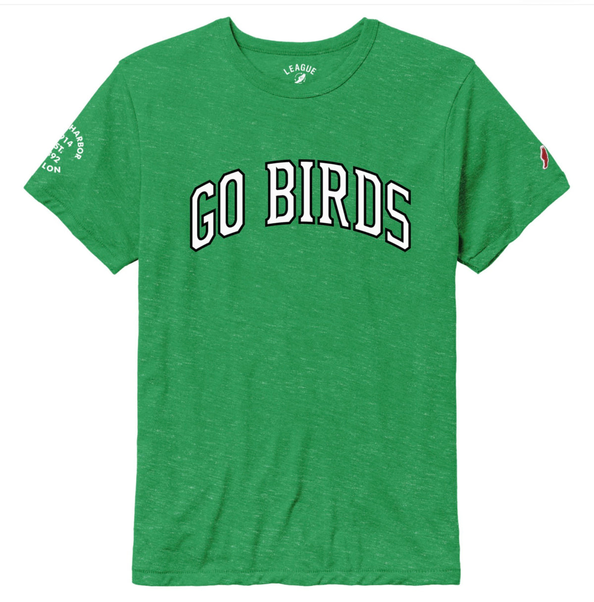 League Shore Go Birds Tee - Kelly Green (Avalon/Stone Harbor on sleeve) …coming November 3rd!