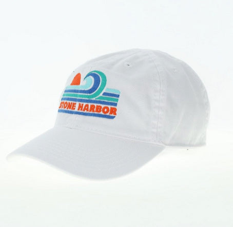 Toddler Stone Harbor White wave EZT Hat