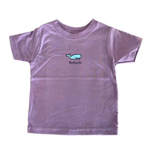 Avalon Infant Tee Whale Lavender
