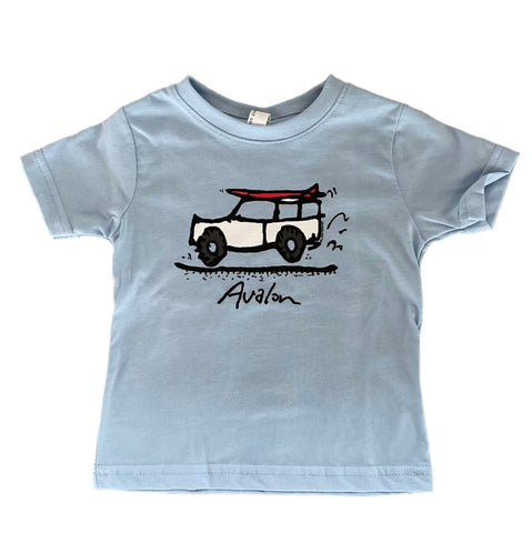 Avalon Infant Tee Road Trip Lt Blue