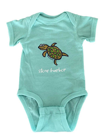 Stone Harbor Onesie Turtle Chill
