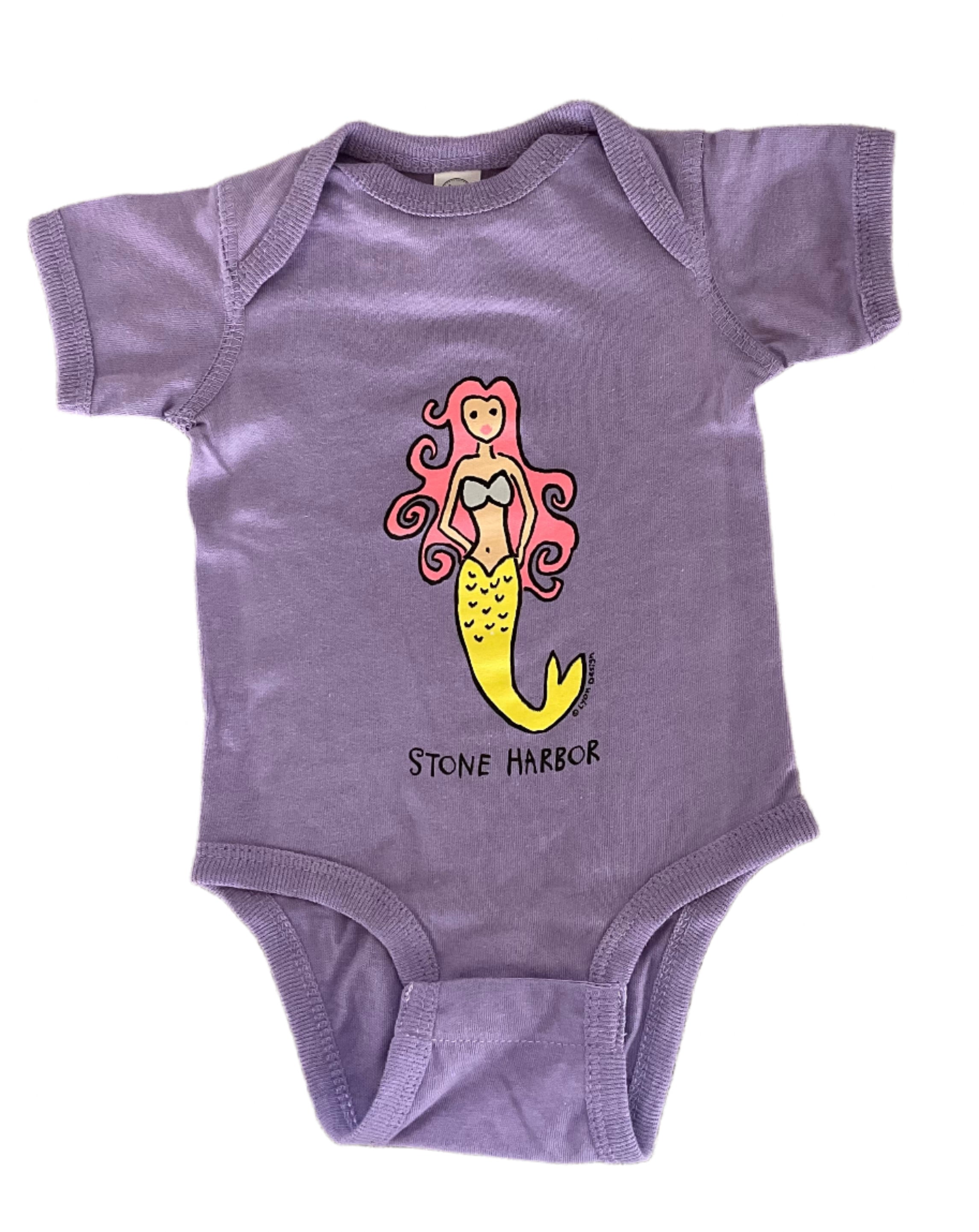 Stone Harbor Onesie Mermaid Lavender