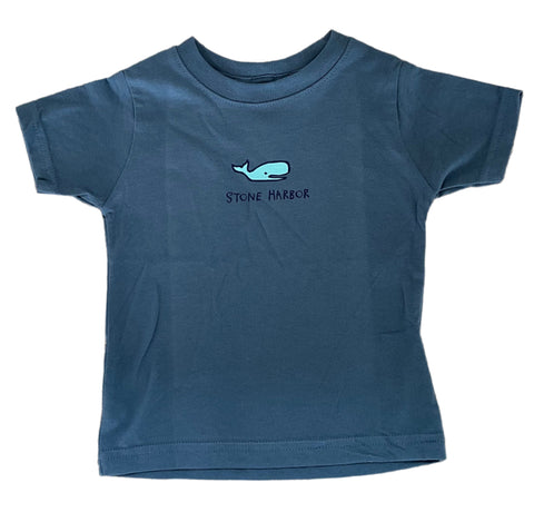 Stone Harbor Infant Tee Whale Indigo