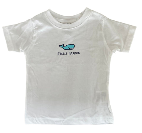 Stone Harbor Infant Tee Whale White