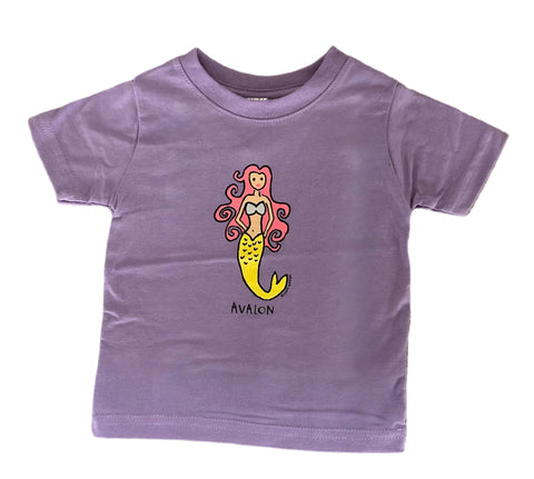 Avalon Infant Tee Mermaid Lavender