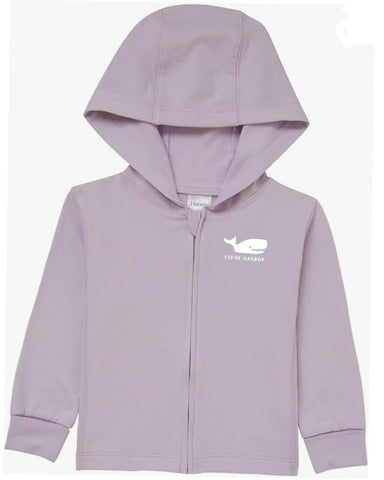 SH Infant Full Zip Lavender Whale