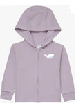AV Infant Full Zip Lavender Whale