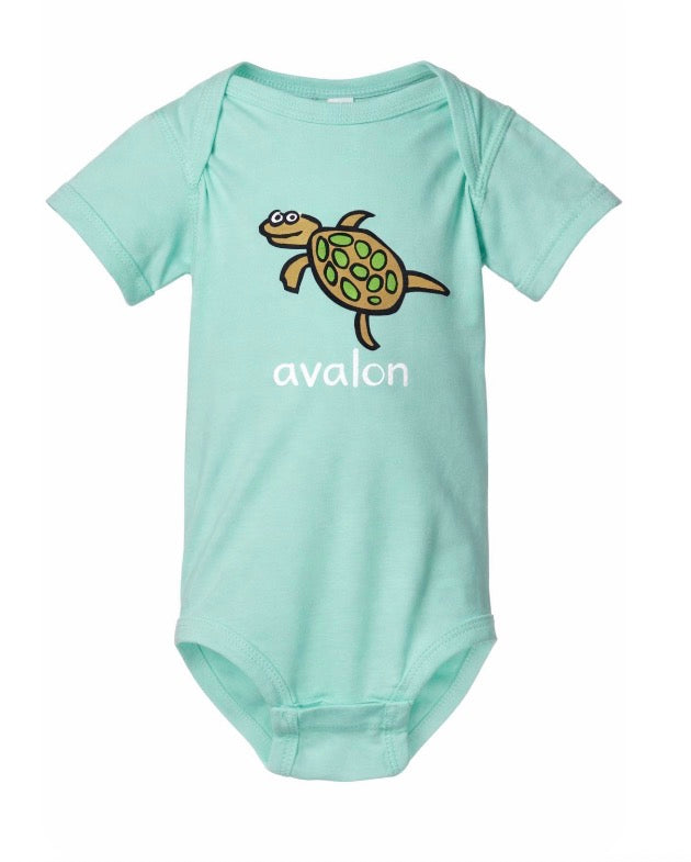 Avalon Onesie Turtle Chill