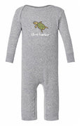 Stone Harbor Infant Long Romper Turtle Heather
