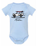 Avalon Onesie Road Trip Lt Blue