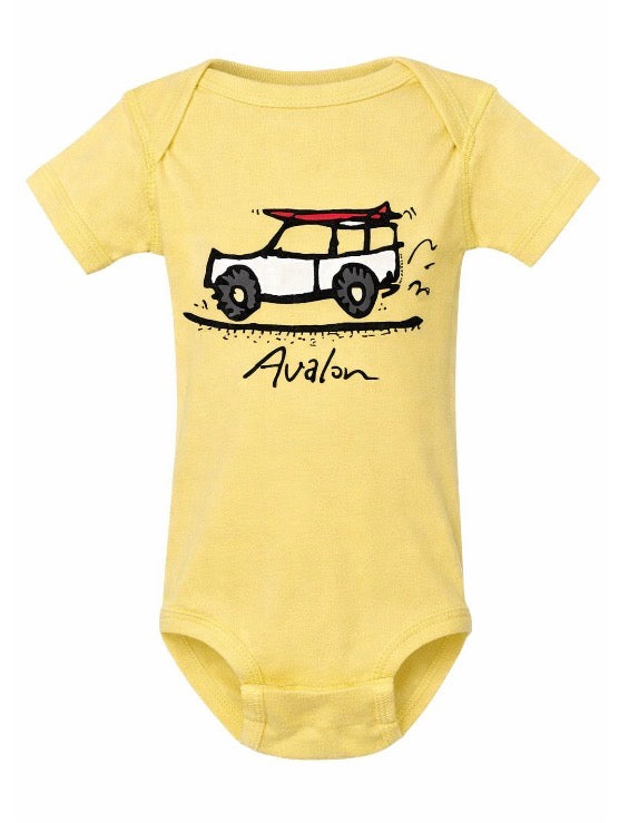 Avalon Onesie Road Trip Butter