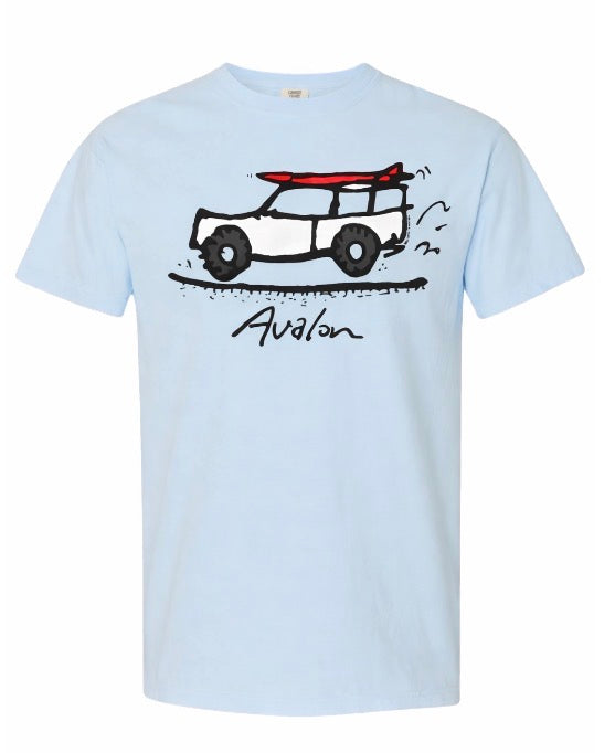 Avalon Adult Road Trip Chambray  (design on back too)