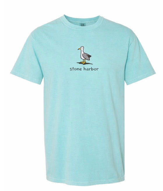 Stone Harbor Kids Seagulls Chalky Mint (design on back too)