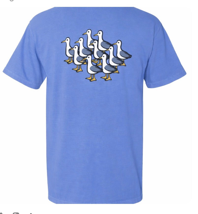 Stone Harbor Kids Seagulls Floblue (design on back too)