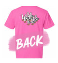 Stone Harbor Kids Seagulls Neon Pink (design on back too)