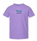 Avalon Infant Tee Whale Lavender