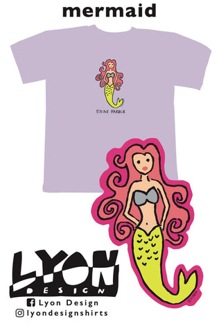 Stone Harbor Infant Tee Mermaid Lavender