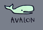 Avalon Adult Whale Bluejean Tee