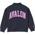 Youth Avalon Diana Mock Neck - Navy