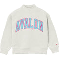 Youth Avalon Diana Mock Neck - Oatmeal Heather