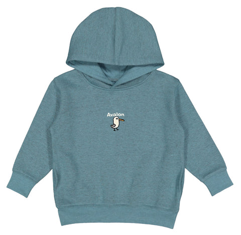 Avalon Toddler Seagull Hoodie Blue